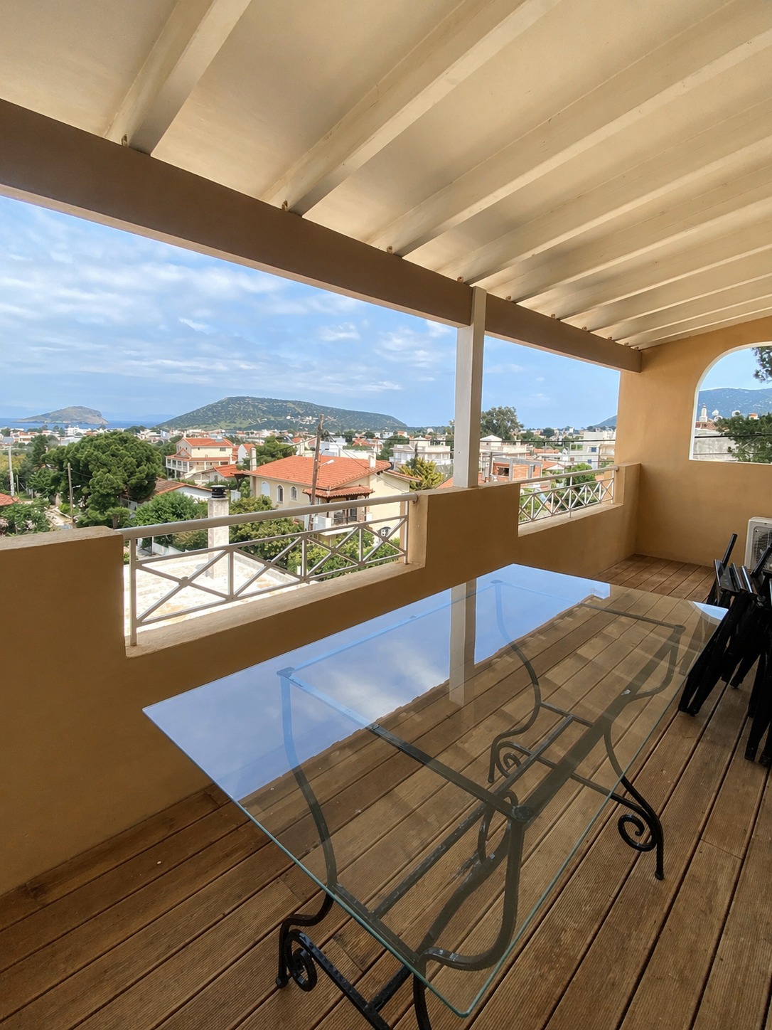 Terrace with sea view